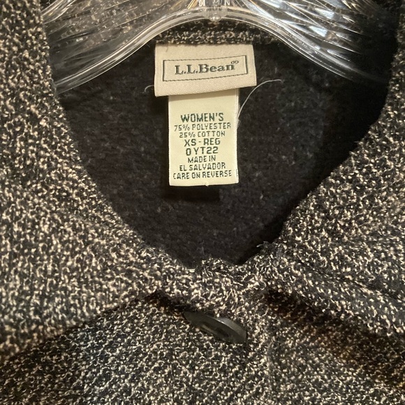 L.L. Bean Women's Charcoal Blazer - Picture 3 of 4